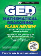 GED Test Mathematics Flash Review