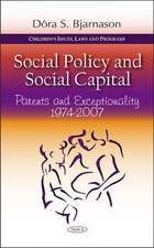 Social Policy & Social Capital