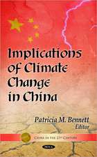 Implications of Climate Change in China