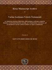 Variae Lectiones Veteris Testamenti (Vol 2)