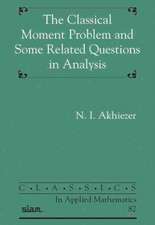 Classical Moment Problem and Some Related Questions in Analysis