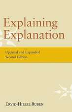 Explaining Explanation