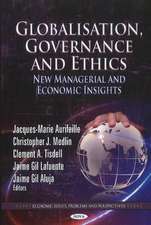 Globalisation, Governance and Ethics