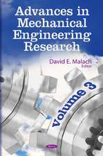 Advances in Mechanical Engineering Research: Volume 3