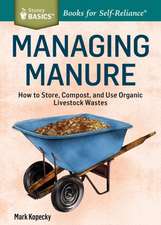 Managing Manure