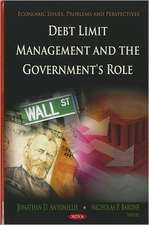 Debt Limit Management and the Government's Role