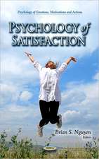 Psychology of Satisfaction