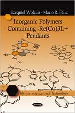 Inorganic Polymers Containing -Re(CO)3L+ Pendants