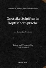 Gnostike Schriften in koptischer Sprache