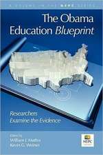 The Obama Education Blueprint