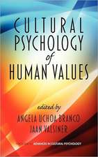 Cultural Psychology of Human Values (Hc)