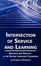 Intersection of Service and Learning