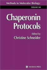 Chaperonin Protocols