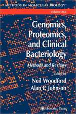 Genomics, Proteomics, and Clinical Bacteriology: Methods and Reviews