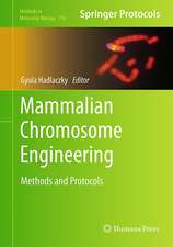 Mammalian Chromosome Engineering: Methods and Protocols