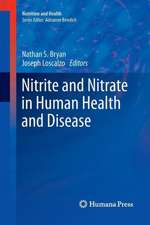 Nitrite and Nitrate in Human Health and Disease