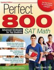 Perfect 800: Advanced Strategies for Top Students