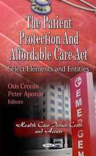 Patient Protection & Affordable Care Act