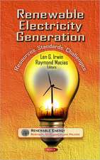 Renewable Electricity Generation