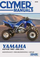 Clymer Yamaha Raptor 700R Motorcycle Repair Manu – 2006–16