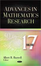 Advances in Mathematics Research