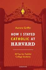 How I Stayed Catholic at Harvard