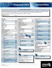 ICD-10-CM 2015 Snapshot Card - Internal Medicine