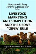 Livestock Marketing & Competition & the USDA's