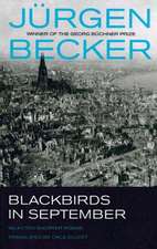 Blackbirds in September