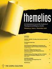 Themelios, Volume 33, Issue 3