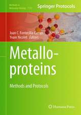 Metalloproteins: Methods and Protocols