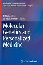 Molecular Genetics and Personalized Medicine