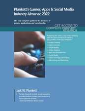 Plunkett's Games, Apps & Social Media Industry Almanac 2022