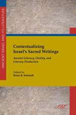 Contextualizing Israel's Sacred Writings