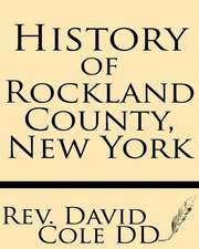 History of Rockland County, New York