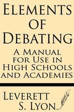 Elements of Debating