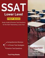 SSAT LOWER LEVEL PREP BK