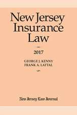 New Jersey Insurance Law 2017