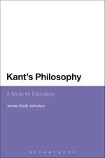 Kant's Philosophy: A Study for Educators