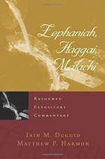 Reformed Expository Commentary: Zephaniah, Haggai, Malachi