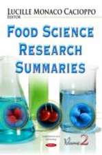 Food Science Research Summaries