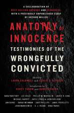 Anatomy of Innocence – Testimonies of the Wrongfully Convicted