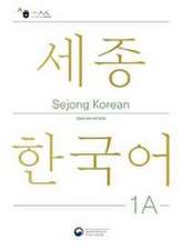 Sejong Korean Student Book 1A - English Edition