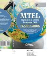 MTEL English as a Second Language (54) Flash Cards Book: Test Prep Review with 300+ Flashcards for the MTEL ESL Exam