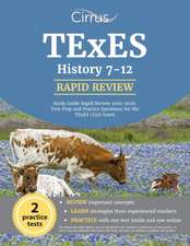 TExES History 7-12 Study Guide Rapid Review 2019-2020