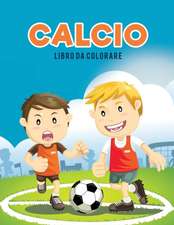 Calcio libro da colorare