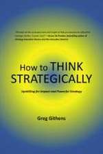 How to Think Strategically