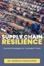 Supply Chain Resilience