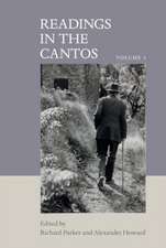 Readings in the Cantos