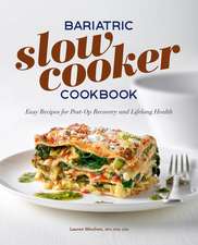 Bariatric Slow Cooker Cookbook